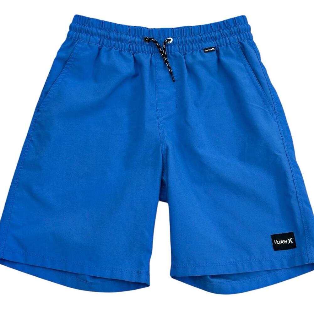 HURLEY Boys Blue Pull On Shorts Large 10/12
